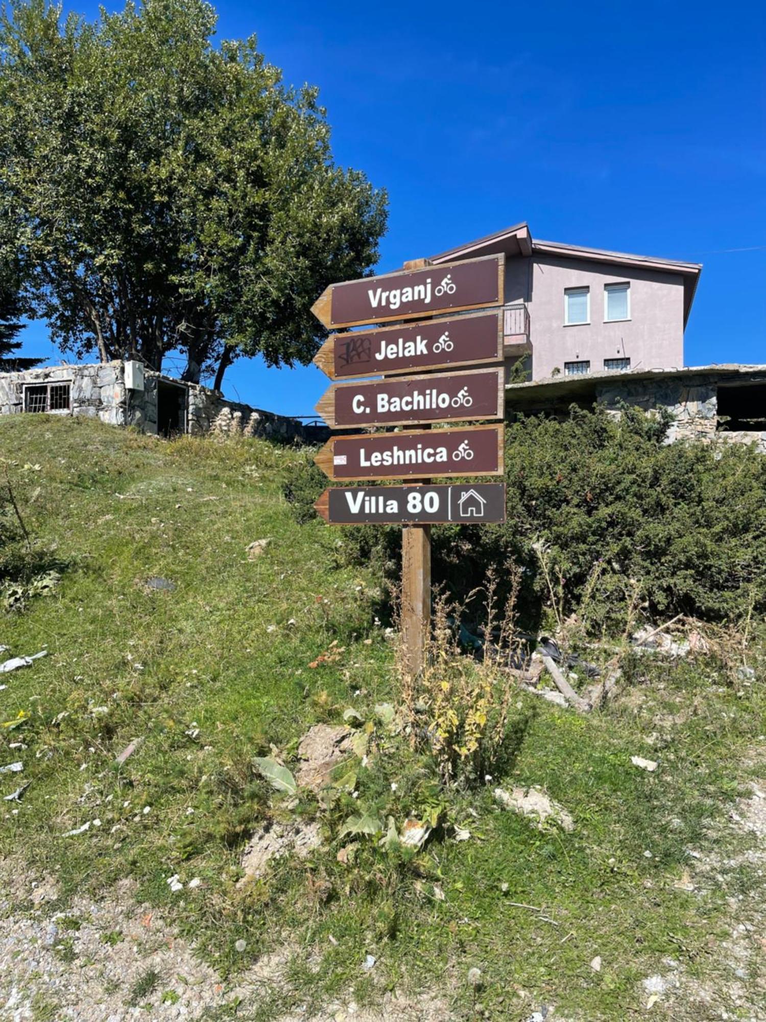 Villa 80 Kodra E Diellit Tetovo Eksteriør billede